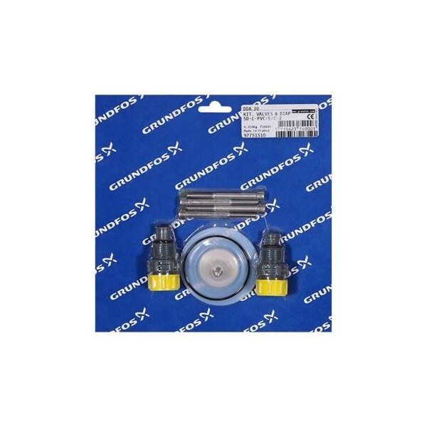 Kit, Valve / Diaphragm SD-L-PVC/E/C-2 Dosing Pump Kits - Chemical Metering Pumps